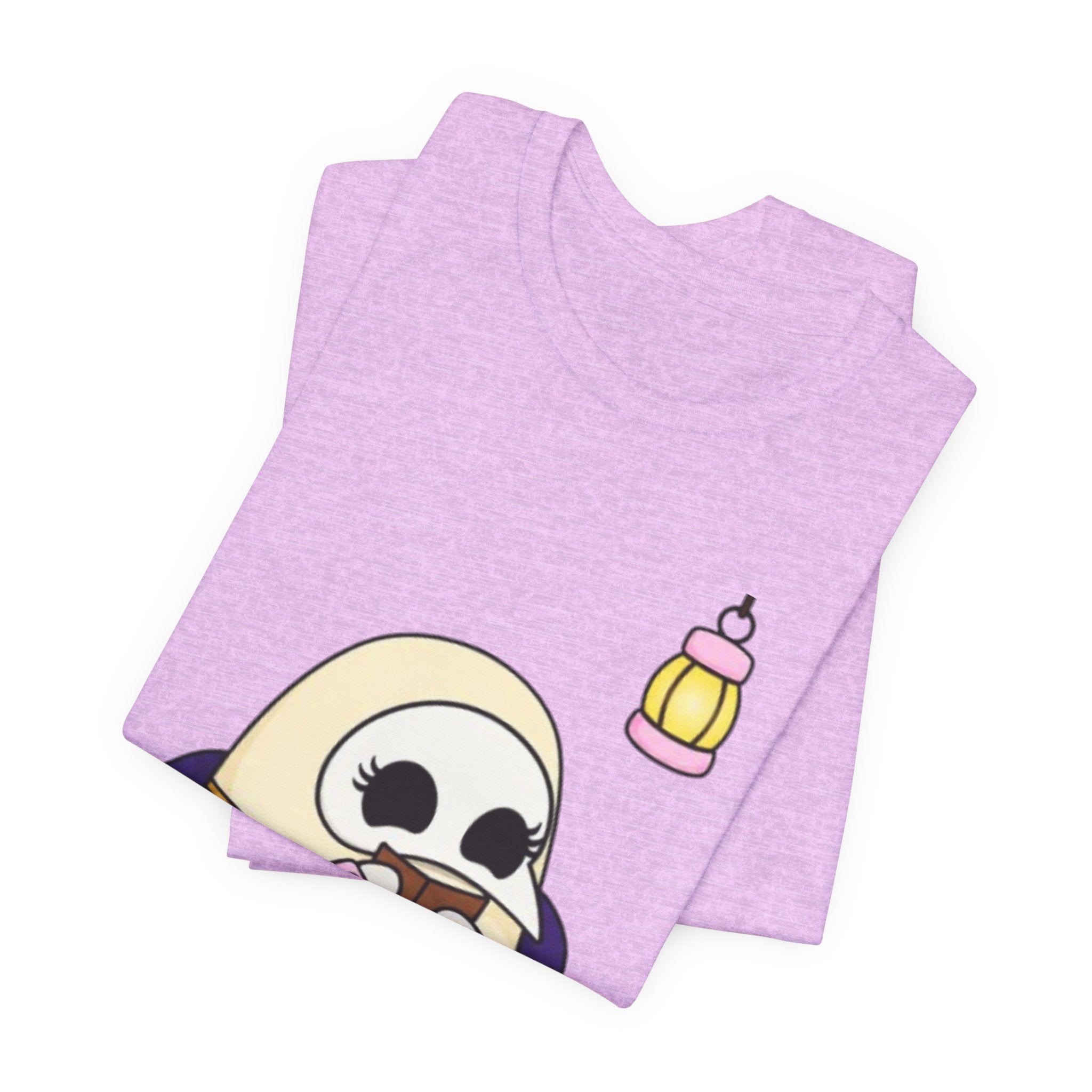 Plague Doctor Reading Is Self Care T-Shirt — Cute Dark Aesthetic Book Lover Tee