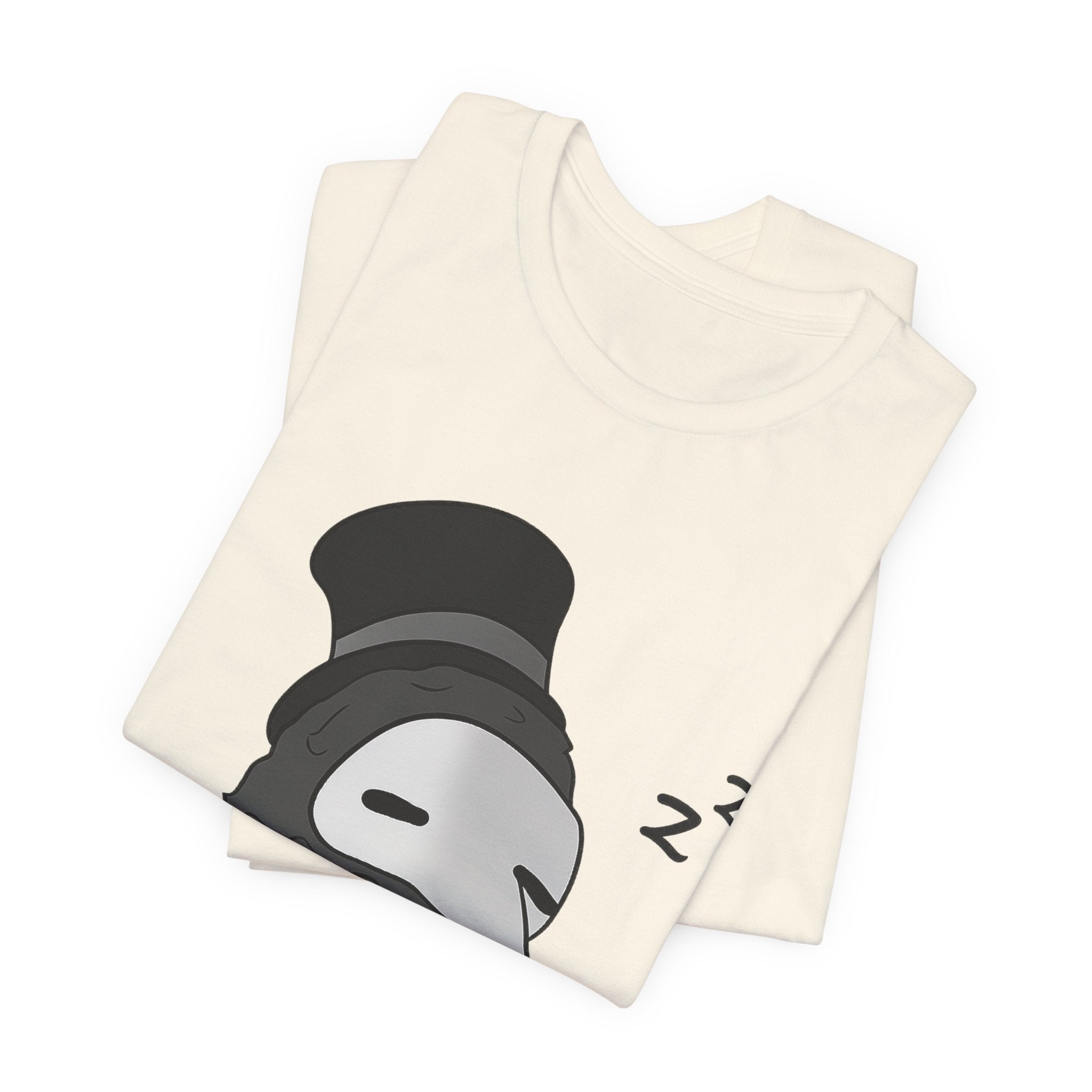 Sleepy Plague Doctor Tee — Cute Gothic Lantern Graphic T-Shirt