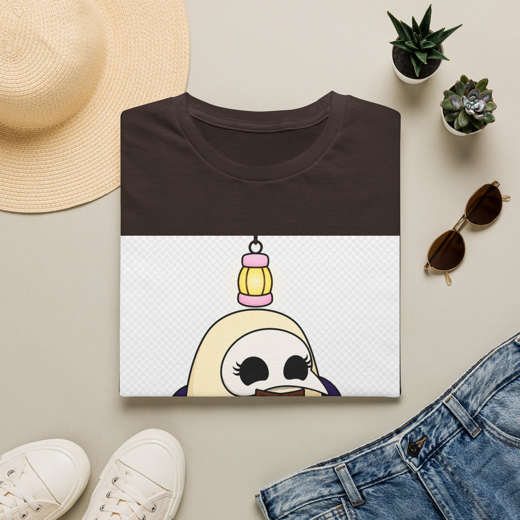 Reading Is Self Care T-Shirt — Cute Plague Doctor with Lantern