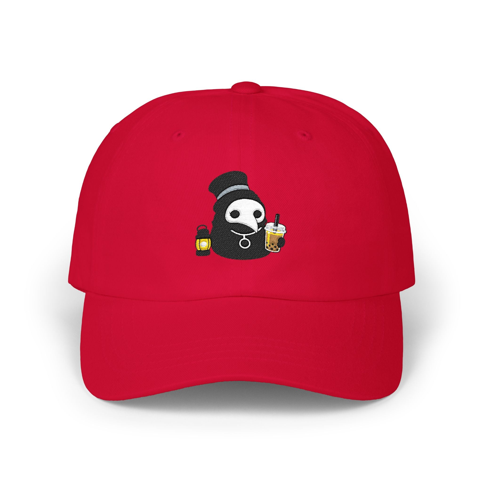 Boba Tea Plague Doctor Hat