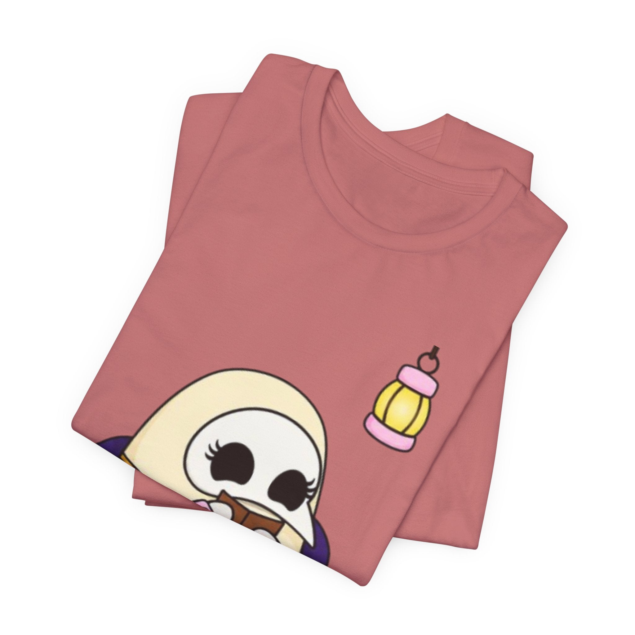 Plague Doctor Reading Is Self Care T-Shirt — Cute Dark Aesthetic Book Lover Tee