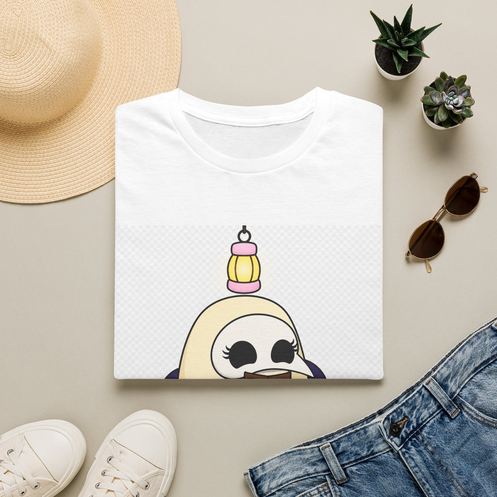Reading Is Self Care T-Shirt — Cute Plague Doctor with Lantern