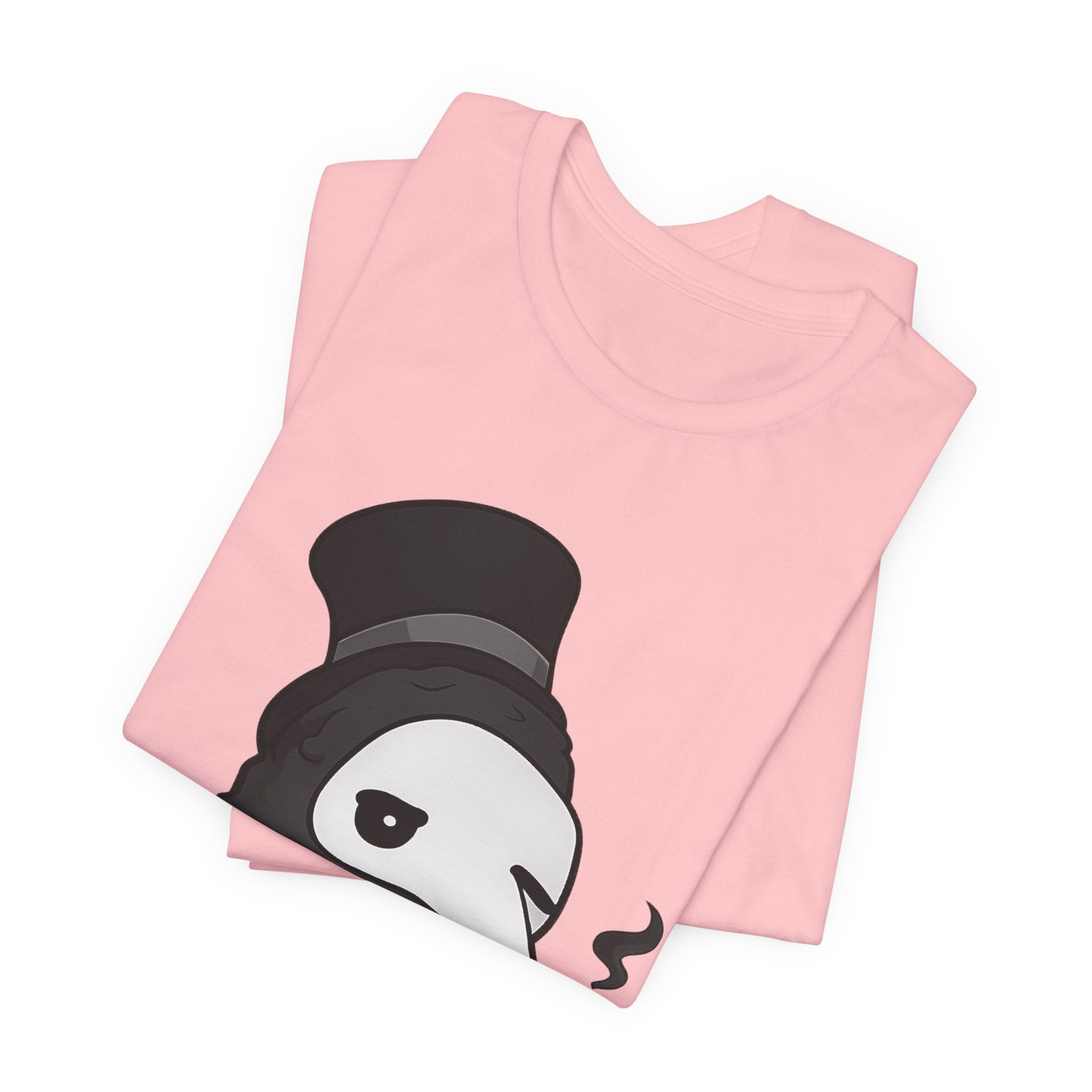 Plague Doctor Coffee Tee — Cute Gothic Lantern & Coffee Graphic T-Shirt