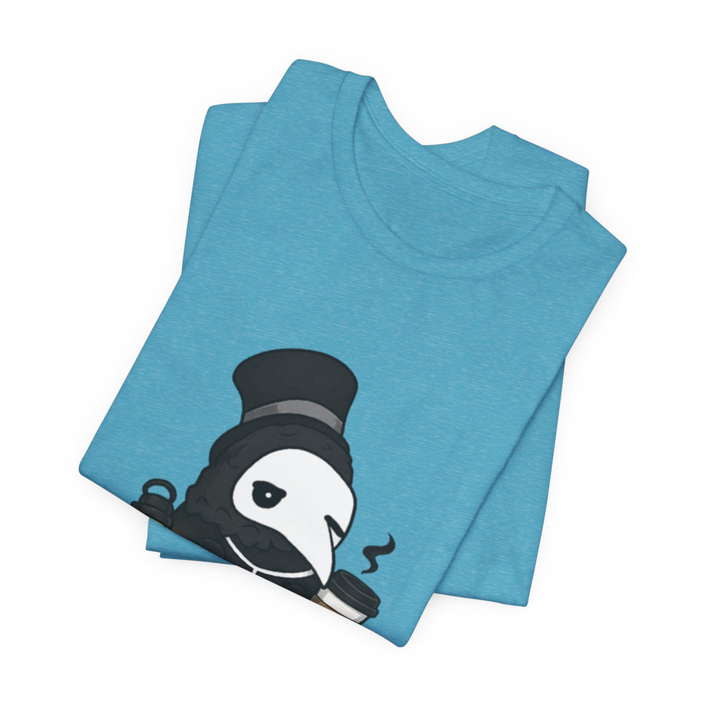 Panda Coffee Tee - Cute Panda Barista Graphic T-Shirt