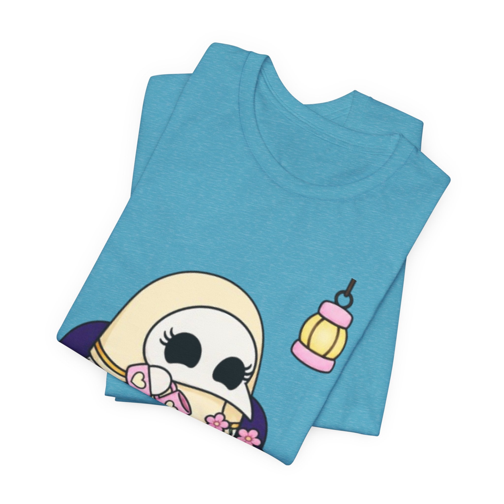 Plague Doctor Grow Your Peace T-Shirt — Cute Dark Aesthetic Plant Lady Hobbies Tee