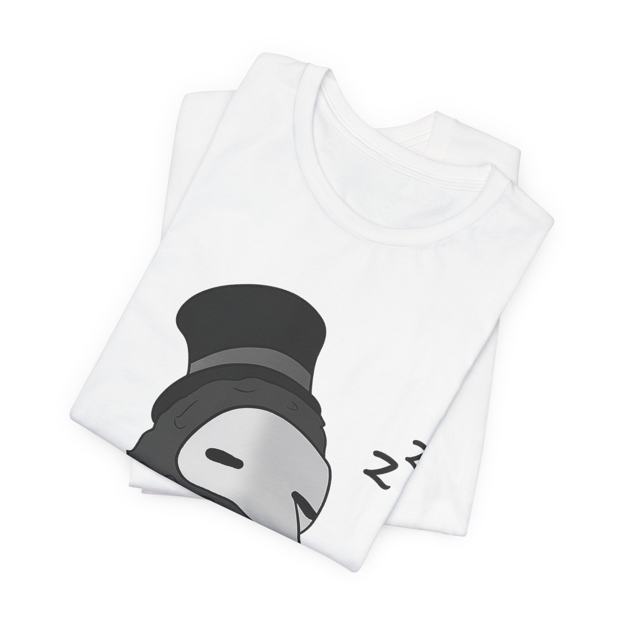 Sleepy Plague Doctor Tee — Cute Gothic Lantern Graphic T-Shirt