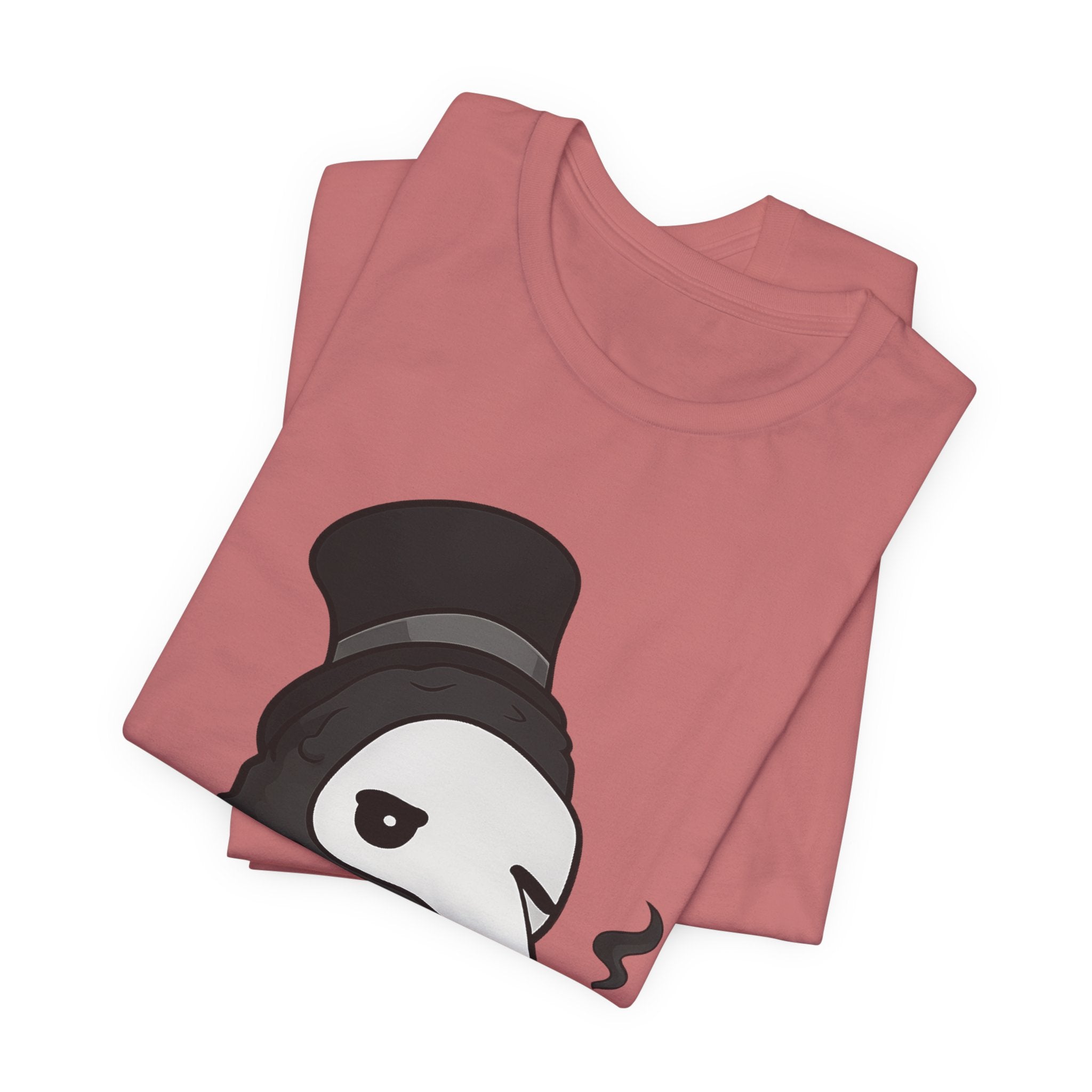 Plague Doctor Coffee Tee — Cute Gothic Lantern & Coffee Graphic T-Shirt