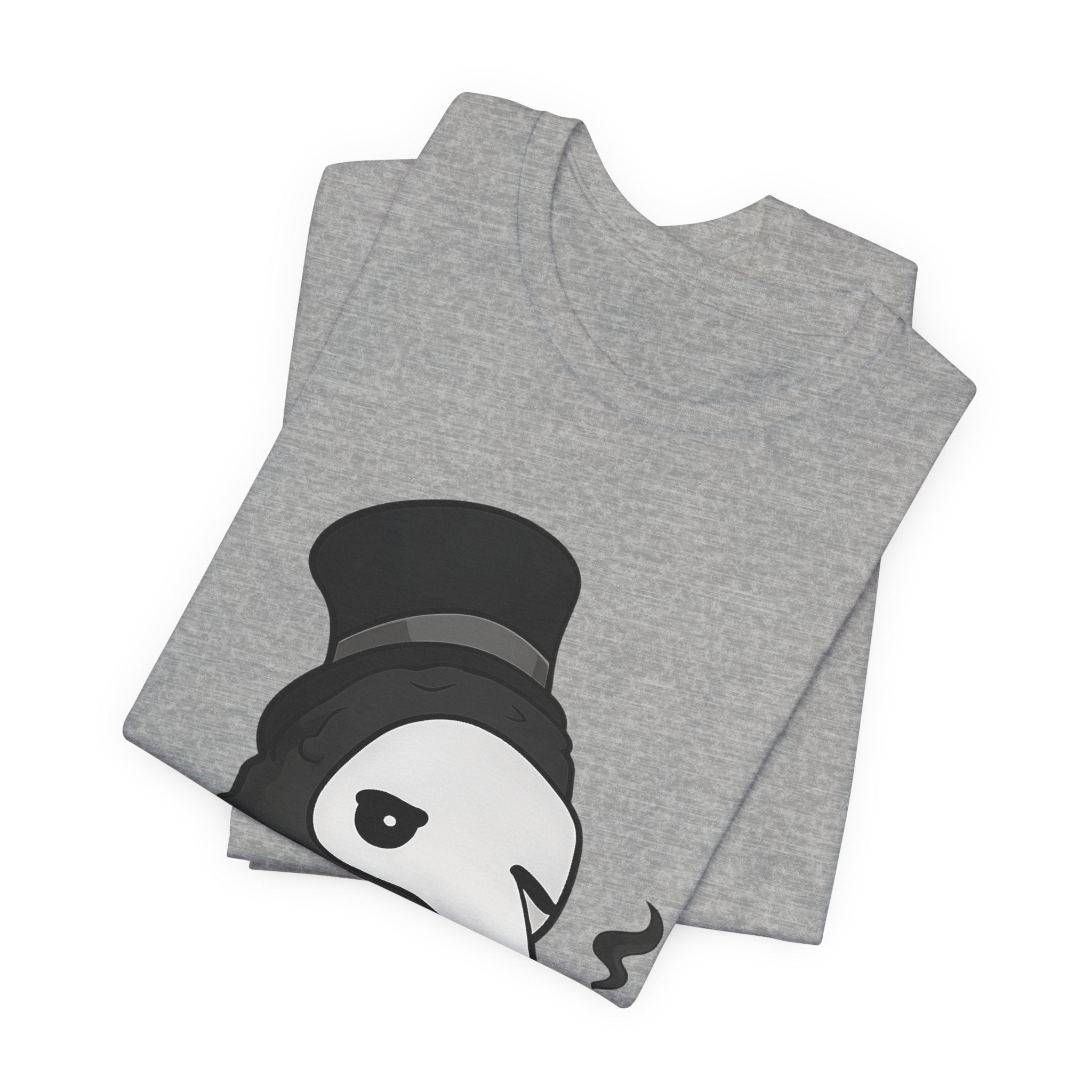 Plague Doctor Coffee Tee — Cute Gothic Lantern & Coffee Graphic T-Shirt