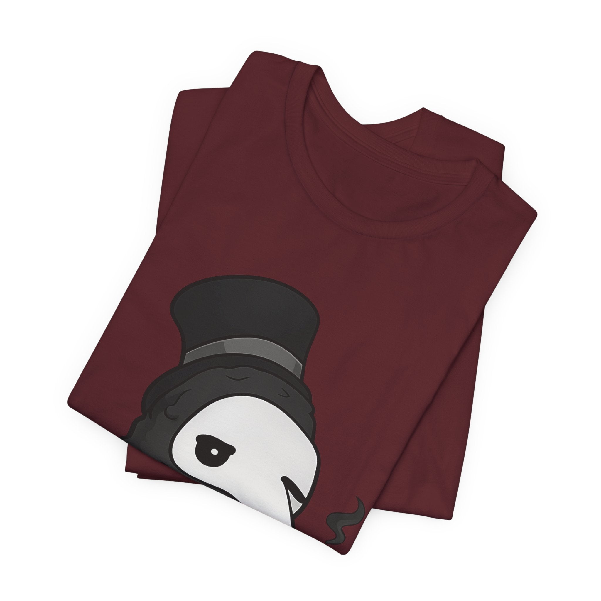 Plague Doctor Coffee Tee — Cute Gothic Lantern & Coffee Graphic T-Shirt