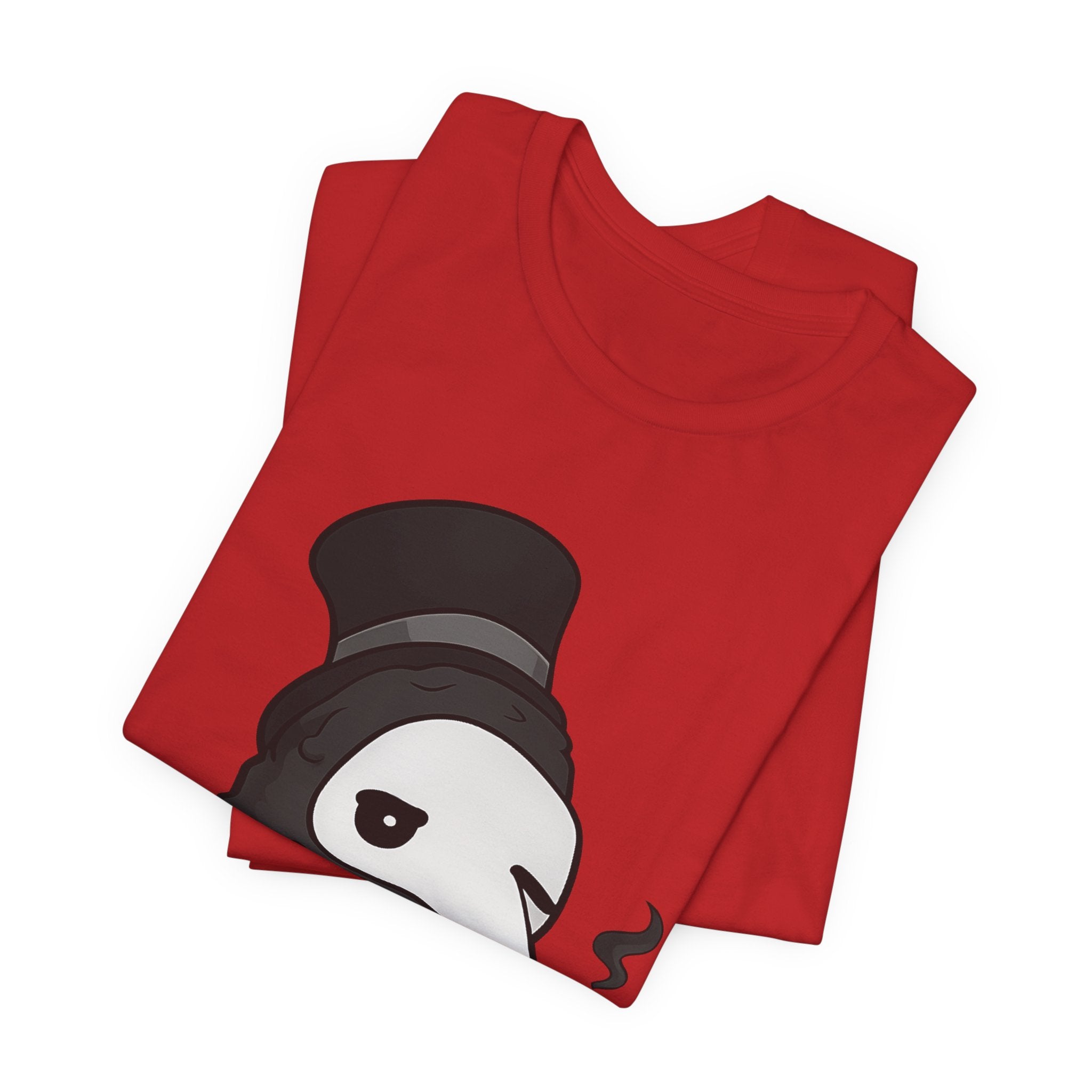 Plague Doctor Coffee Tee — Cute Gothic Lantern & Coffee Graphic T-Shirt