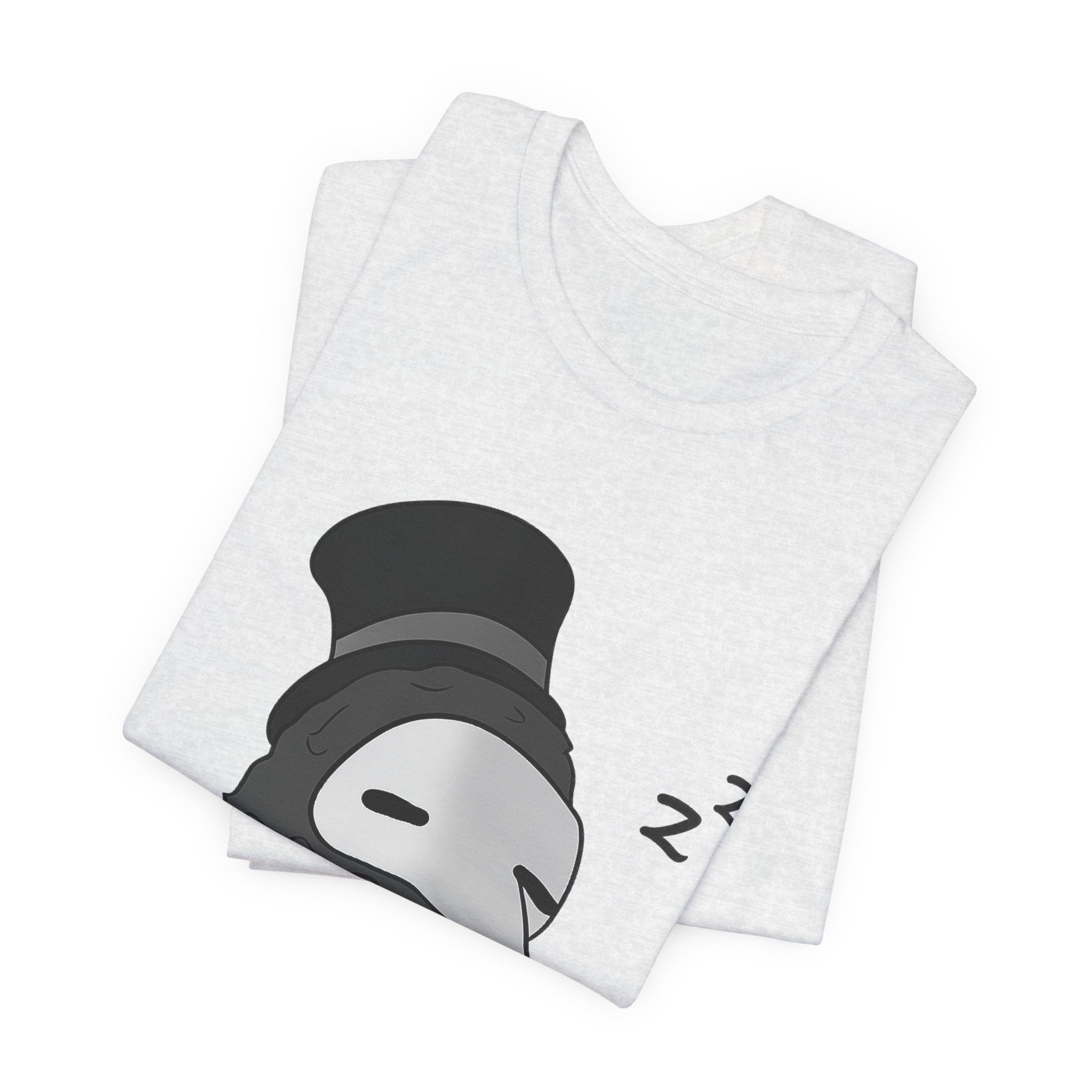 Sleepy Plague Doctor Tee — Cute Gothic Lantern Graphic T-Shirt