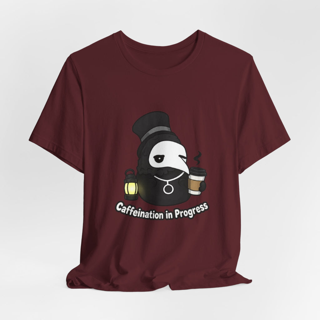 Panda Coffee Tee - Cute Panda Barista Graphic T-Shirt