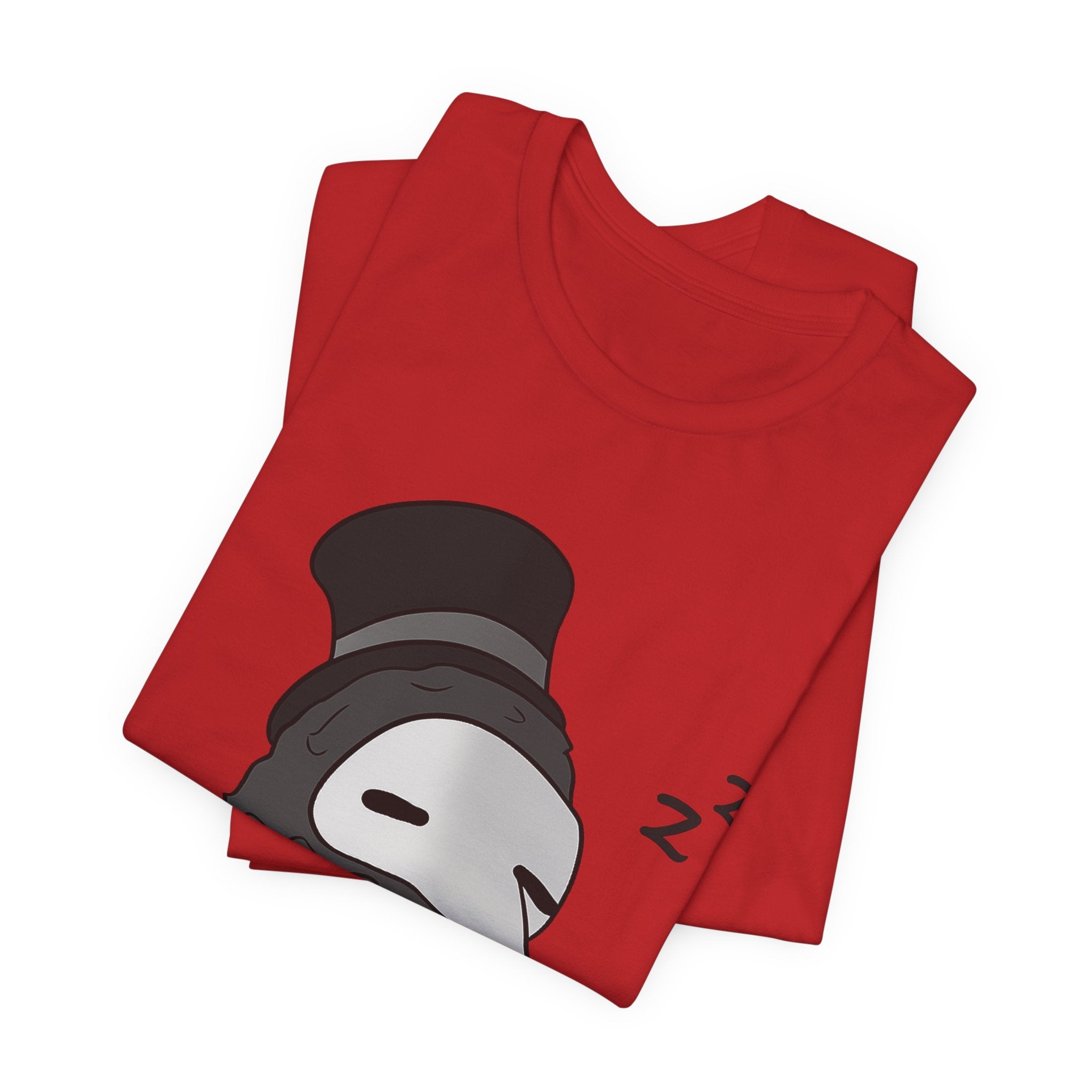 Sleepy Plague Doctor Tee — Cute Gothic Lantern Graphic T-Shirt