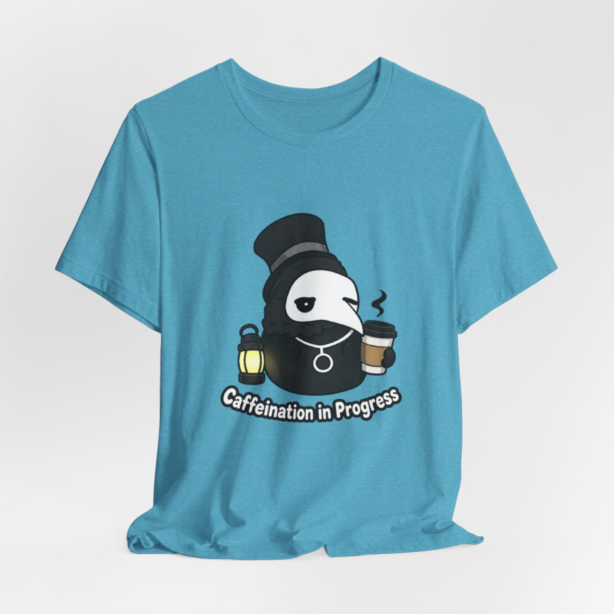 Panda Coffee Tee - Cute Panda Barista Graphic T-Shirt