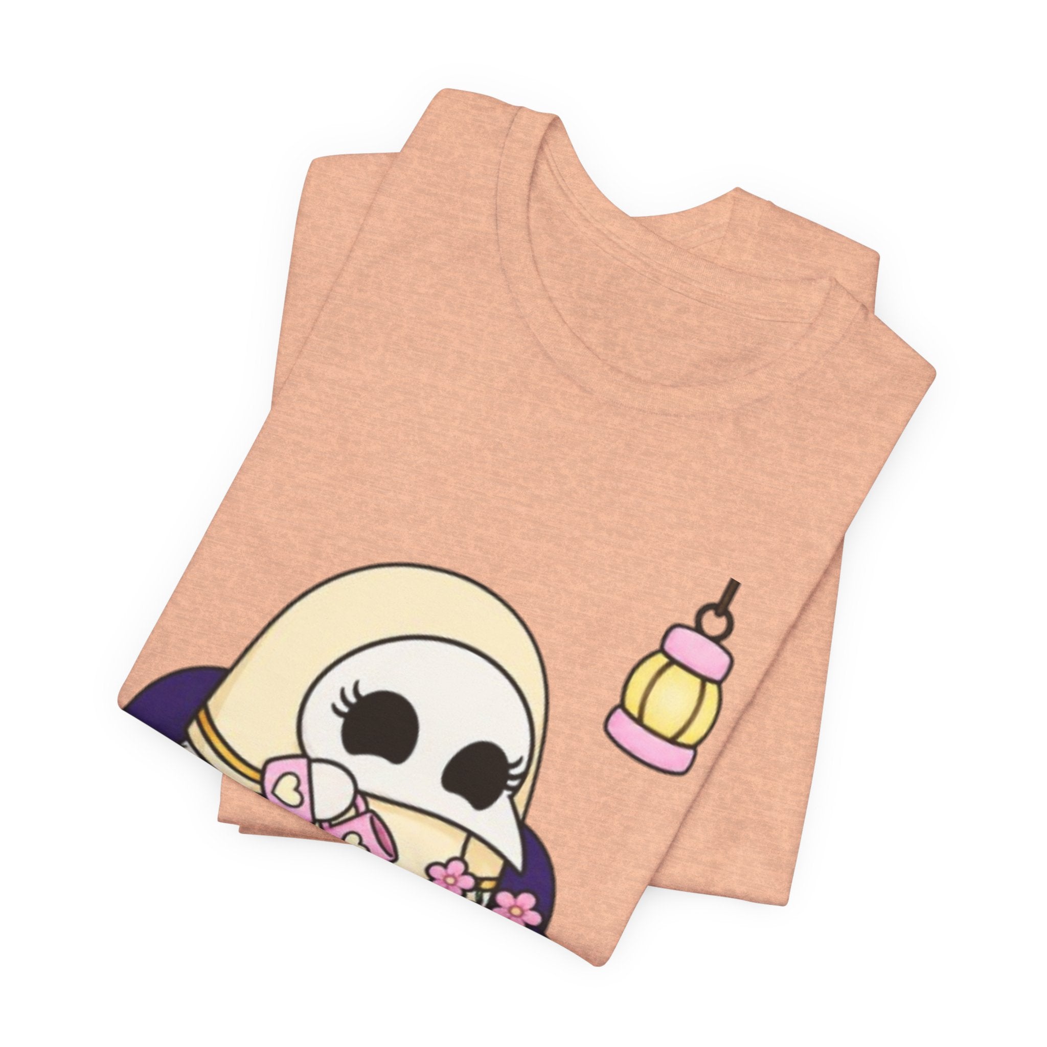 Plague Doctor Grow Your Peace T-Shirt — Cute Dark Aesthetic Plant Lady Hobbies Tee