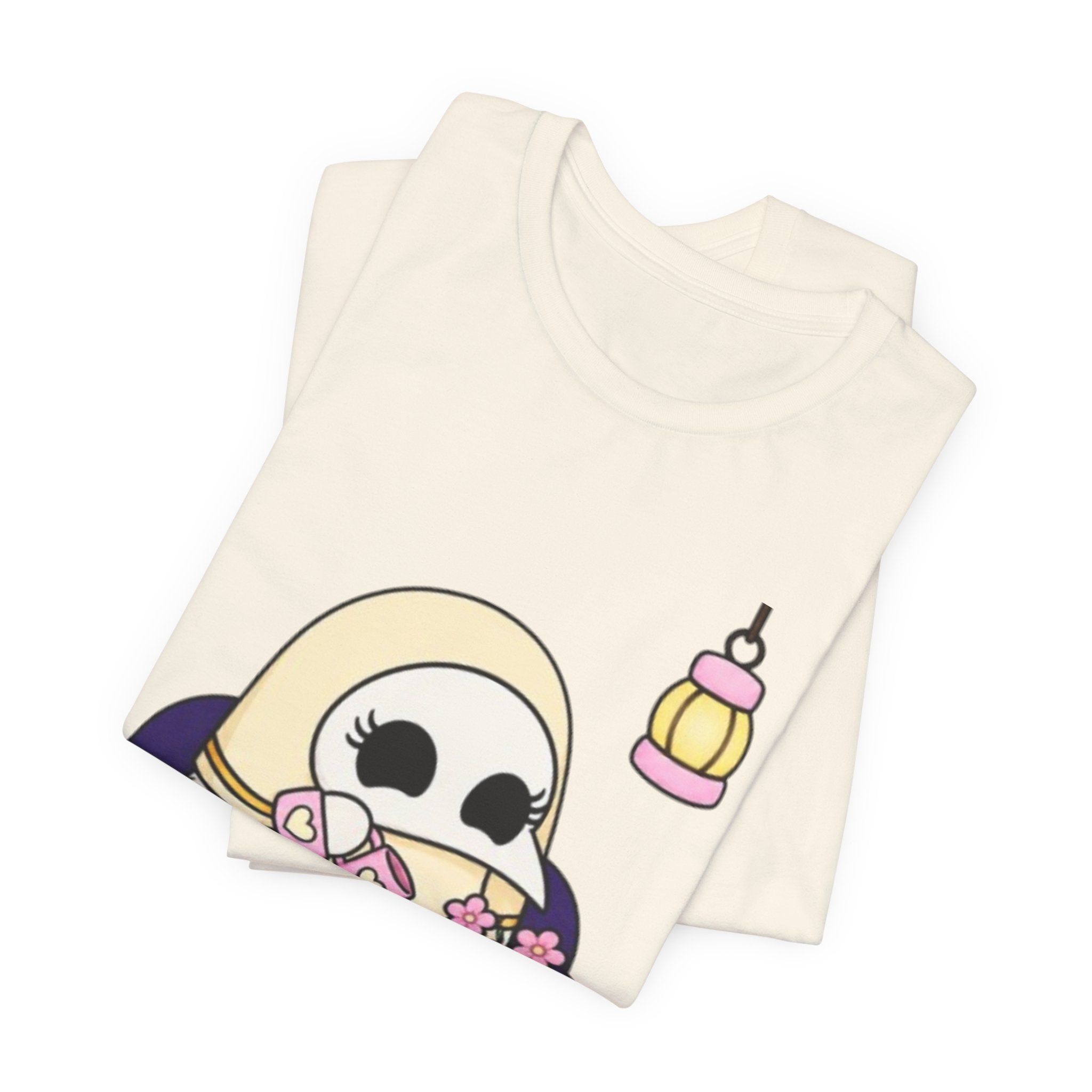 Plague Doctor Grow Your Peace T-Shirt — Cute Dark Aesthetic Plant Lady Hobbies Tee